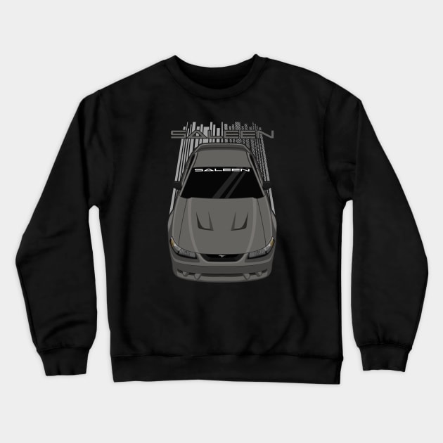 Ford Mustang Saleen SN95 - 1999-2004 - Grey Crewneck Sweatshirt by V8social